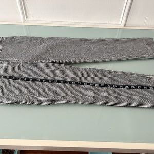 Seersucker navy blue pants